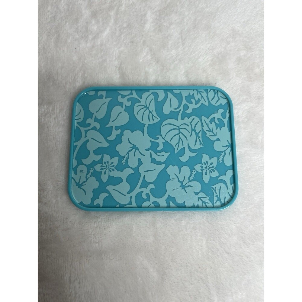 American Girl 2010 Fiesta Picnic Set Plastic Serving Platter Blue Tray for Dolls